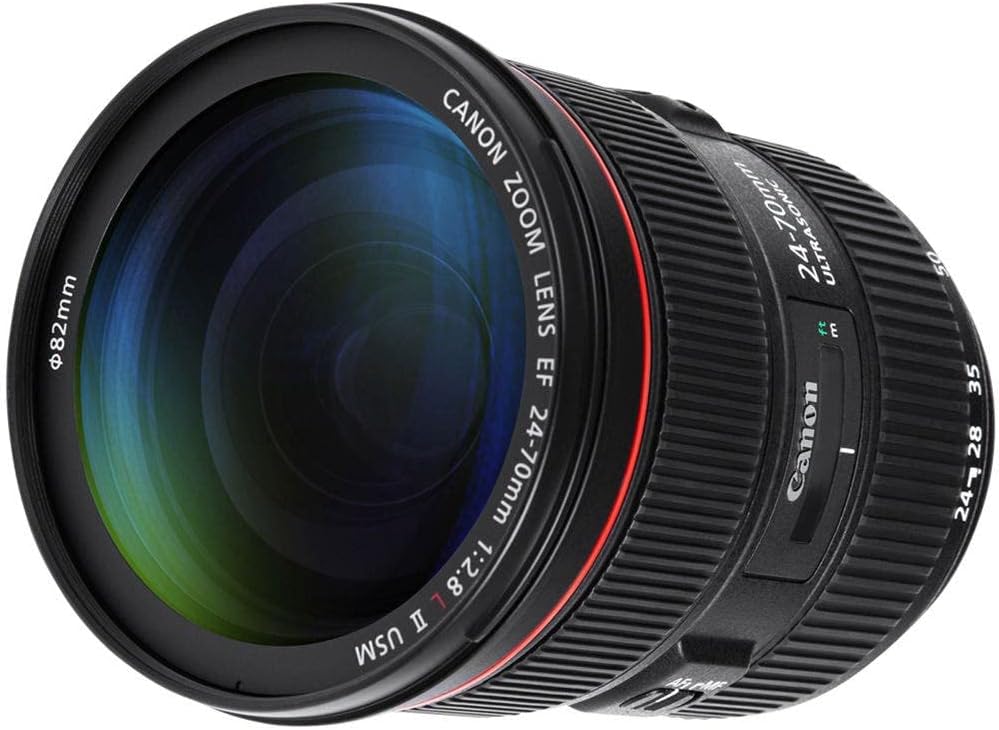 Canon EF 24–70 mm f/2.8L II USM Standard-Zoomobjektiv, 5175B002, schwarz