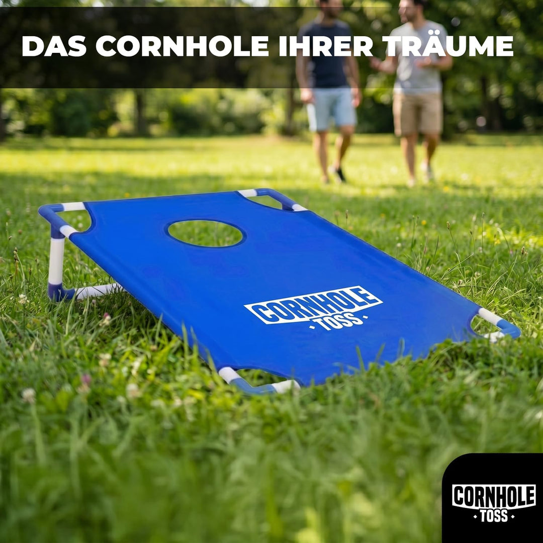 Original Offizielles Cornhole | Amerikanisches Cornhole | Einfach zu transportieren | Offizielle Abm