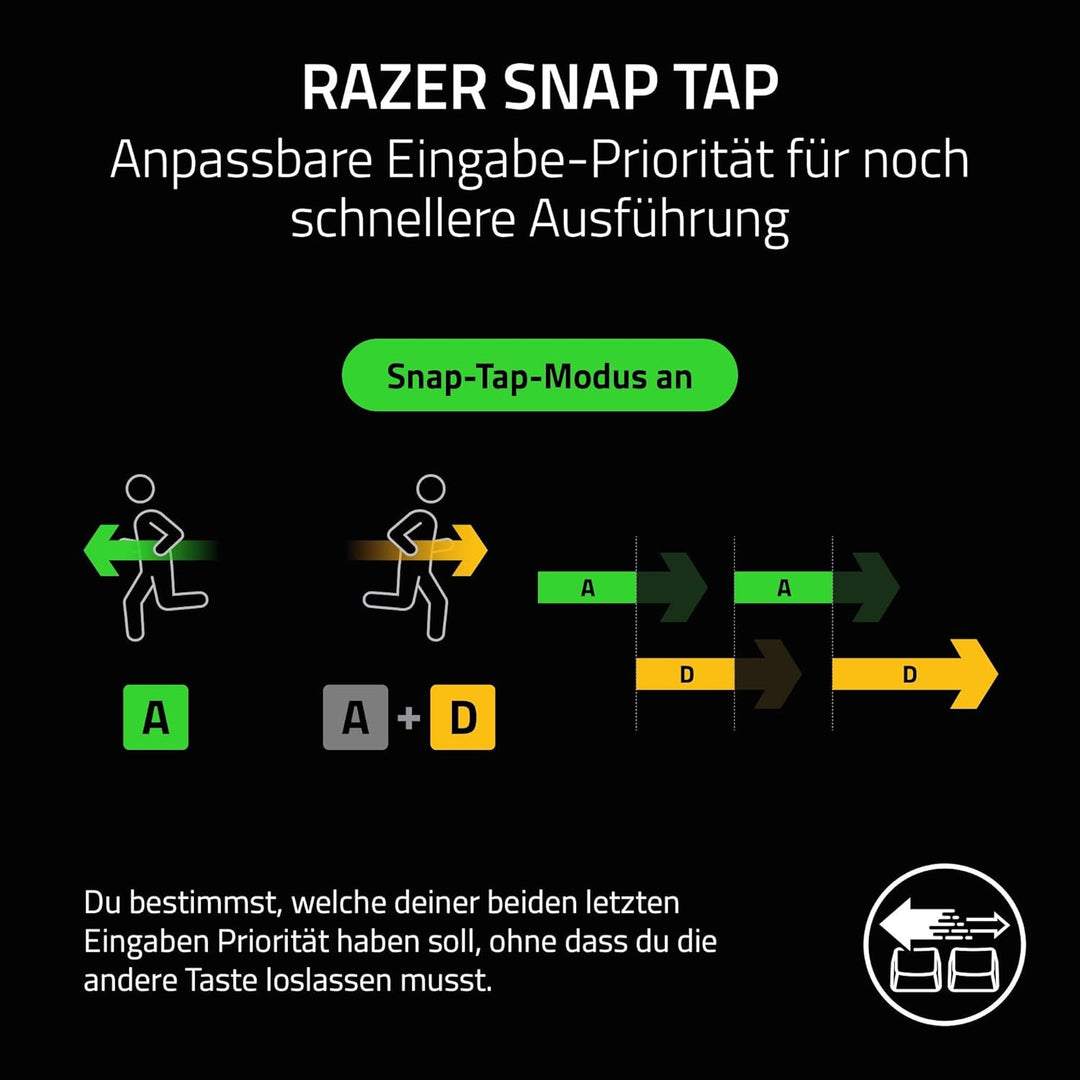 Razer Joro Portable Keyboard - Kompakte kabellose Tastatur mit Hintergrundbeleuchtung - Bluetooth -