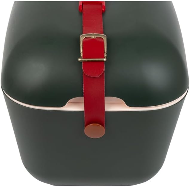 Kreher® Kühlbox Passive Kühlbox Kühltaschen Polar in Retro Vintage Design aus Kunststoff mit polysty