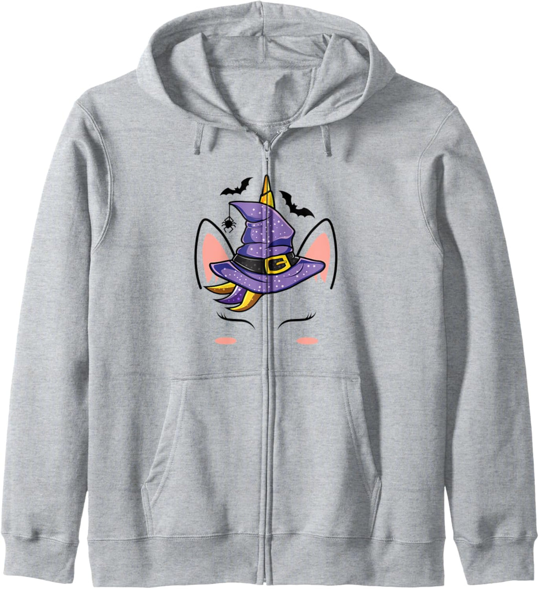 Einhorn-Hexenhut - Lustiges Einhorn-Halloween-Kostüm Kapuzenjacke