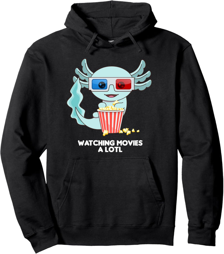 Axolotl Shirt für Kinder Kawaii Filmschauen A Lotl Axolotl Pullover Hoodie