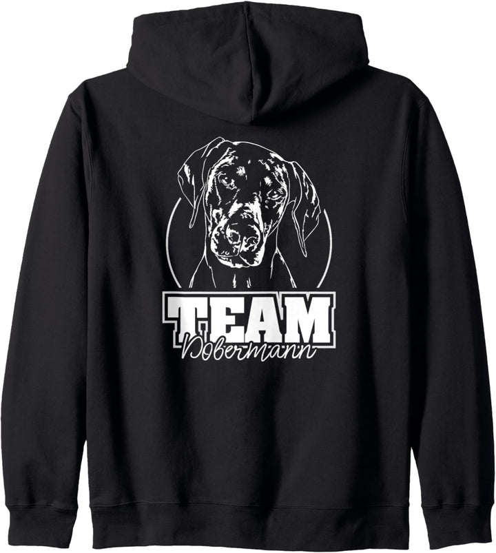 Dobermann IGP Hunde Hund Hundesport Kapuzenjacke