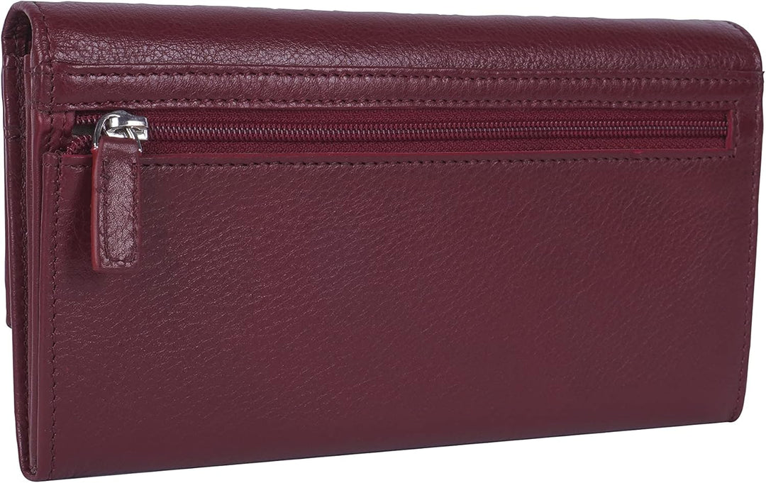 Maitre - unisex geldbörse leisel diedburg - Geldbörse - Geldbeutel 18 x 9,5 x 3 cm Darkred, 18 x 9,5