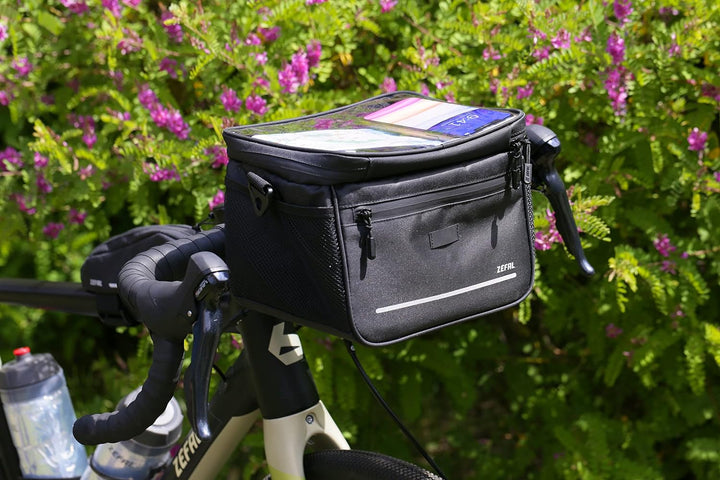 Zéfal Zéfal Unisex – Erwachsene Lenkertasche-2701718000 Lenkertasche, Schwarz, 7L Zéfal Zéfal Unisex