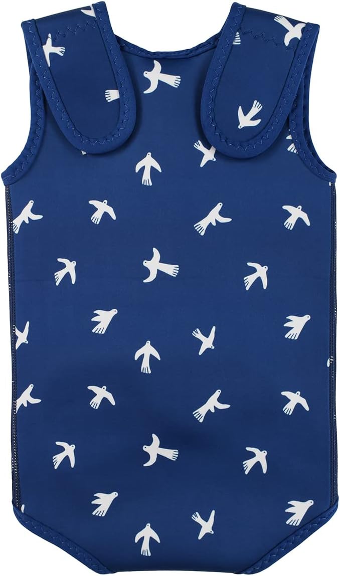 Splash About Baby Wrap Neoprenanzug 0-6 monate White Birds, 0-6 monate White Birds