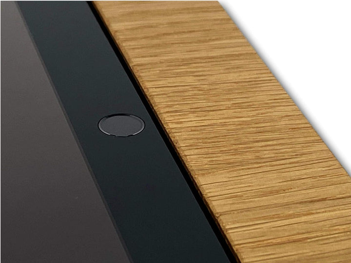 Design Wandhalterung passend für iPad 7|8|9|Air3 aus Eichenholz - hochwertige Tablethalterung - edle