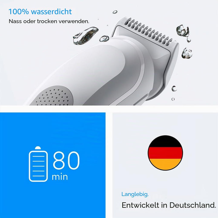 Braun Series 3 Körpertrimmer, +3 Pflegeutensilien, mit SkinGuard Technologie, 80 Minuten Aktionszeit