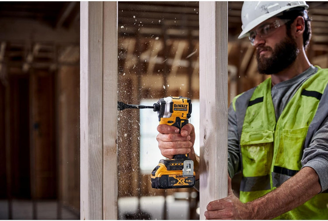 Dewalt 18V XR Akku-Schlagschrauber DCF850NT (¼“ Zoll Innensechskant-Aufnahme mit Selbstverriegelung,
