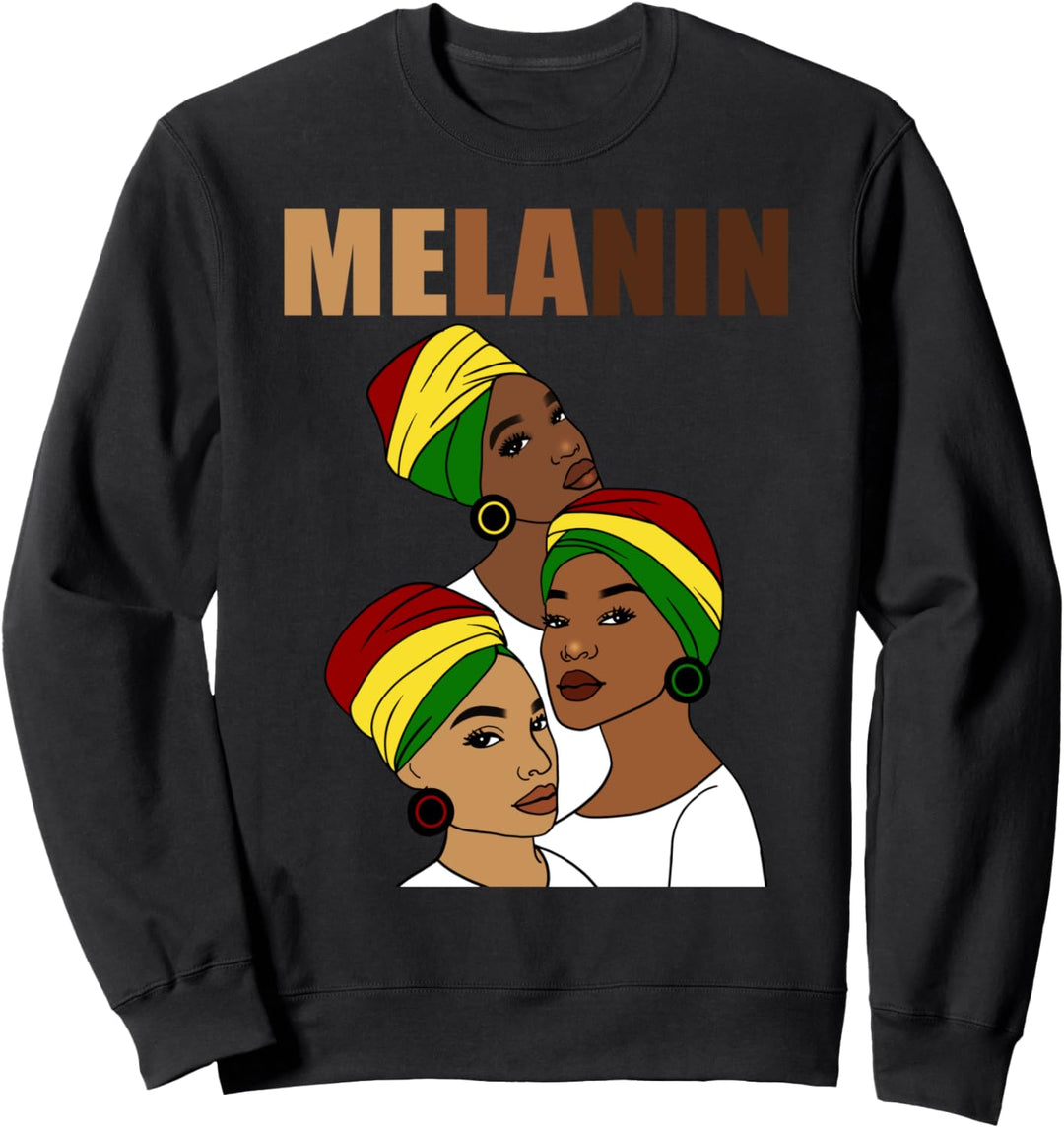 Oheneba: Melanin Afro Sweatshirt