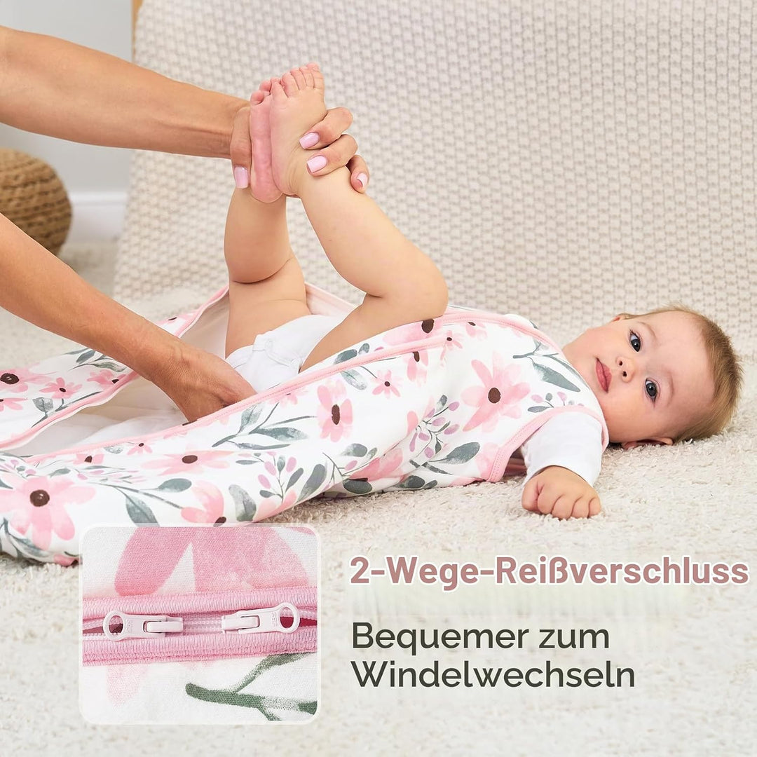 Yoofoss Baby Schlafsack Winter Baumwolle 2.5 TOG Warm Baby Winterschlafsack Herbst Weich Babyschlafs