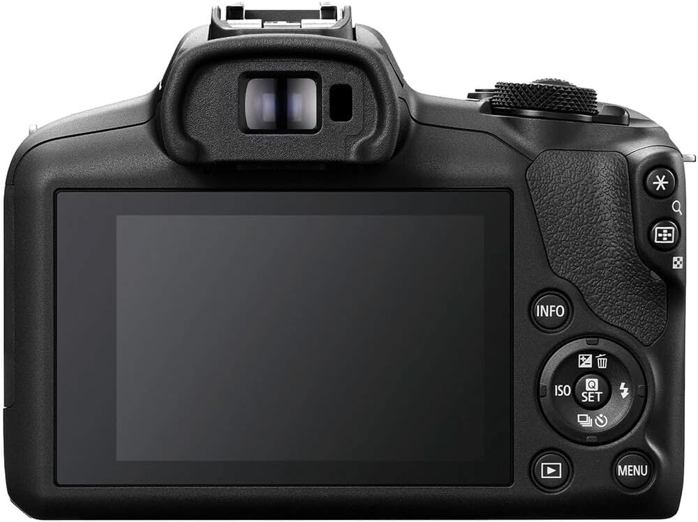 Canon EOS R100 Systemkamera Gehäuse (Spiegellose Digitalkamera mit Autofokus, 4K Videokamera, 24,1 M