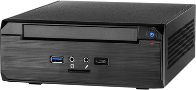 Inter-Tech ITX MW-02 II HTPC-Gehäuse, schwarz, ohne Netzteil, 88881246