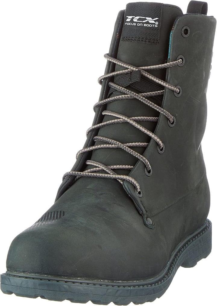 TCX Herren Blend 2 Wp Motorcycle Boot 38 EU Schwarz, 38 EU Schwarz