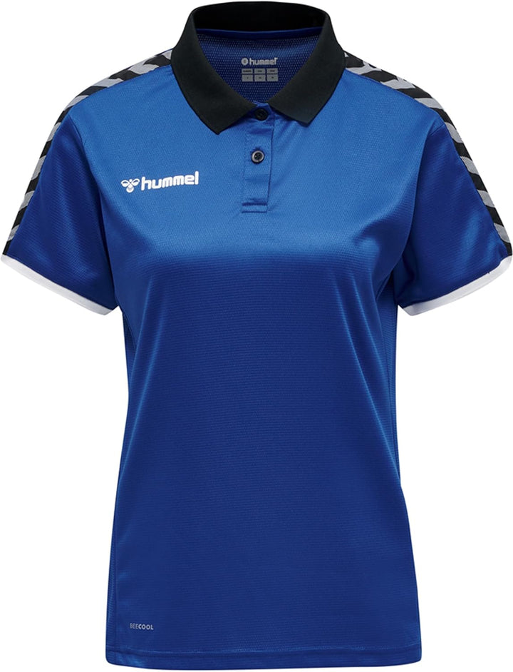 hummel Damen Hmlauthentic Woman Functional Polo Polo M True Blue, M True Blue