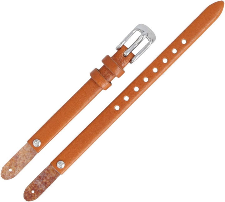 Fossil Uhrenarmband 8mm Leder Braun - ES-4025 | LB-ES4025