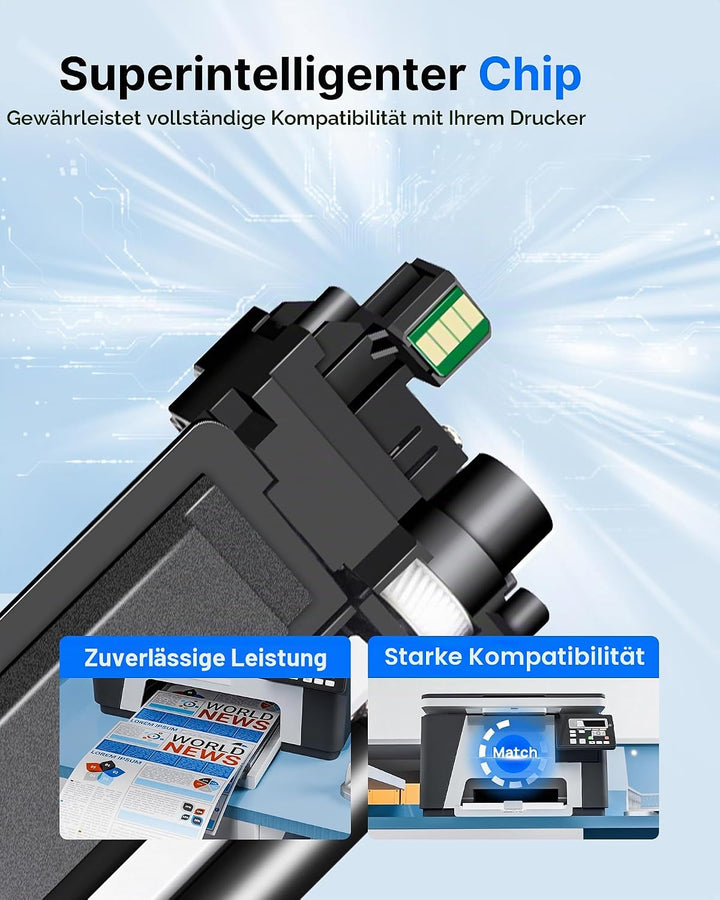 GPC IMAGE TN247 Kompatibel für Brother TN-243CMYK Toner MFC-L3750CDW | Für TN243 TN-243CMYK für DCP-