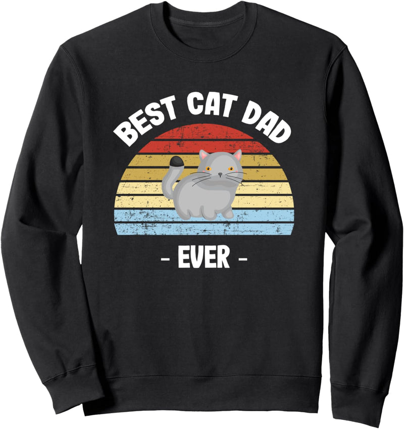 Britisch Kurzhaar Katze Papa Geschenk Sweatshirt