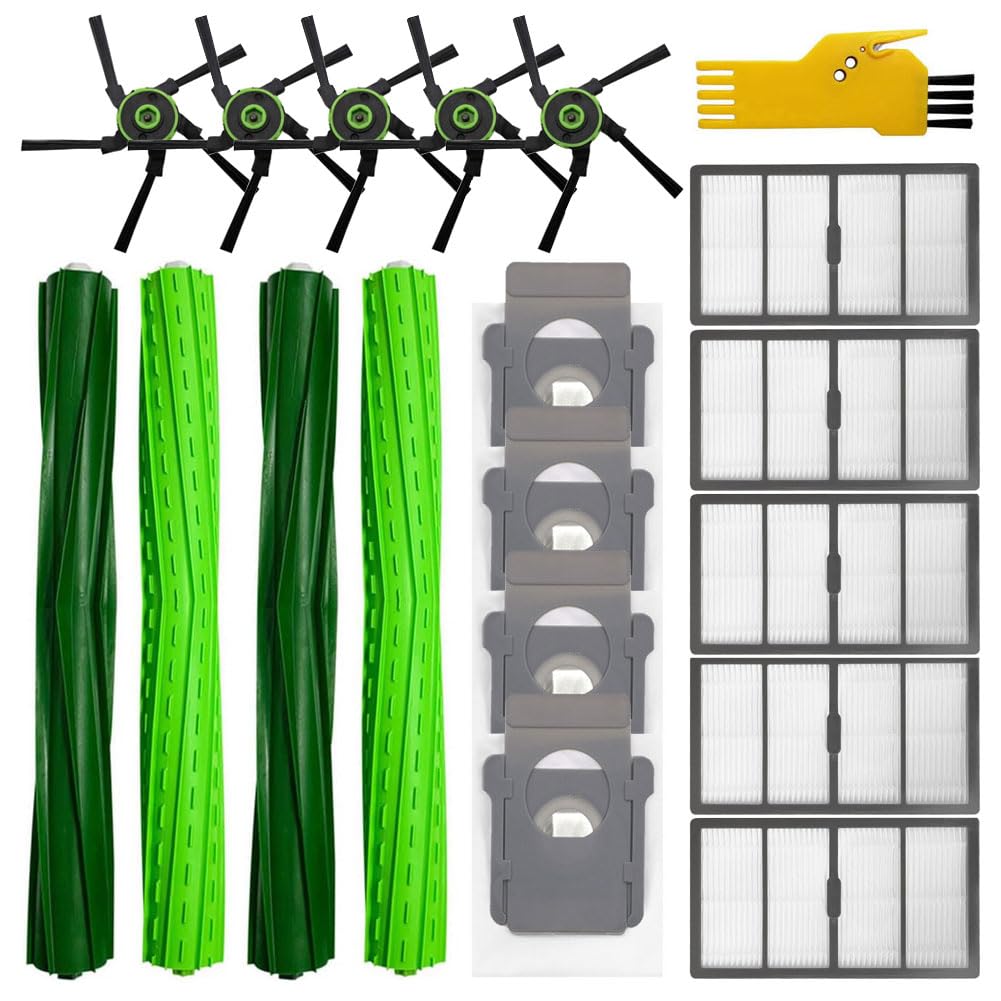 Zubehör-Kit für Irobot Roomba s9+ (9550) s9 9550 Roboter-Staubsauger Ersatzteile 18 Packungen 2 Sätz