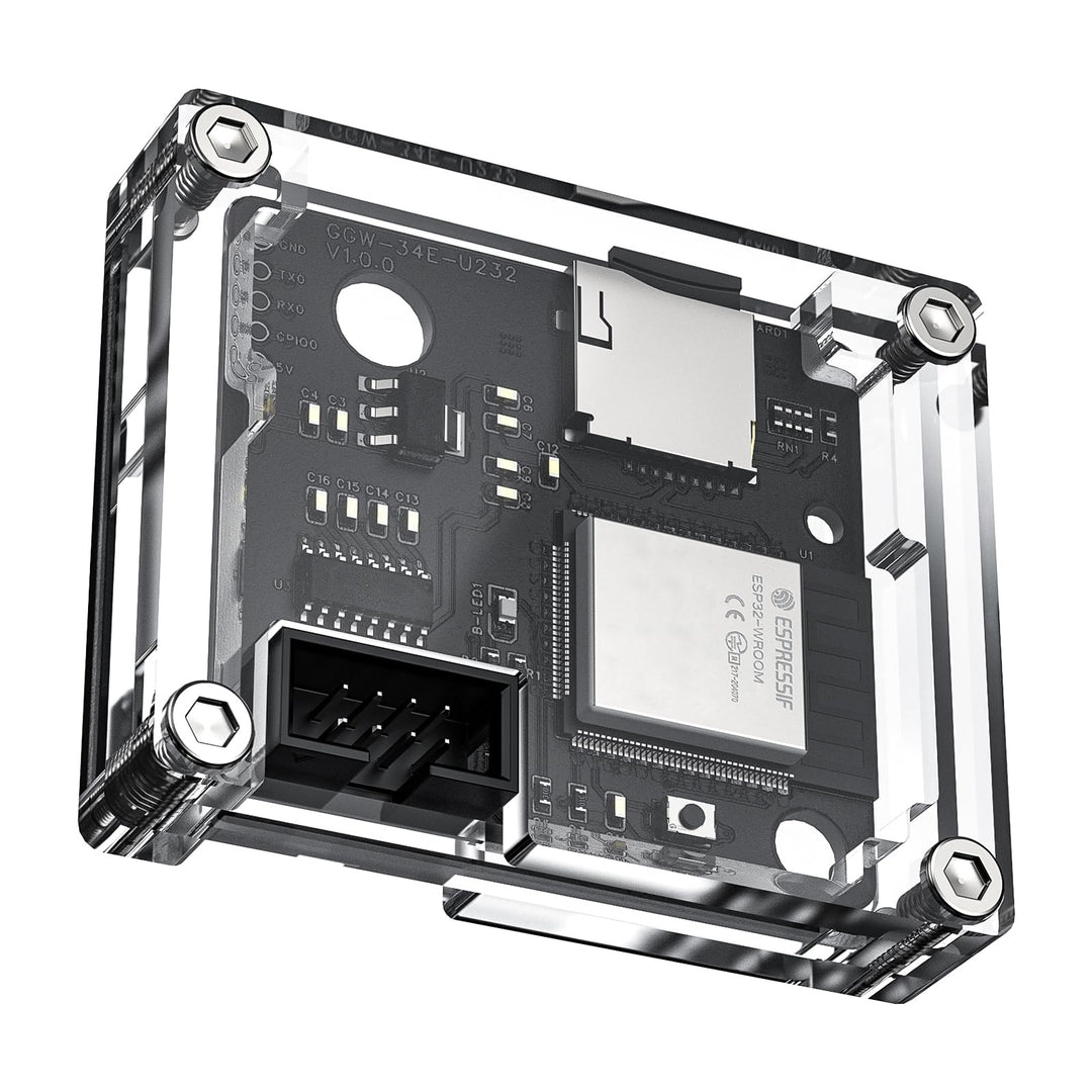 Genmitsu GGW-U232 Kabelloses Wi-Fi-Modul-Kit, G-Code-Senden per App, Fernbedienung und Monitor-CNC-O