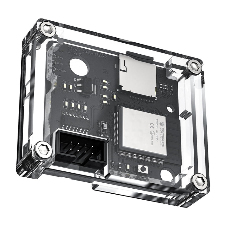 Genmitsu GGW-U232 Kabelloses Wi-Fi-Modul-Kit, G-Code-Senden per App, Fernbedienung und Monitor-CNC-O