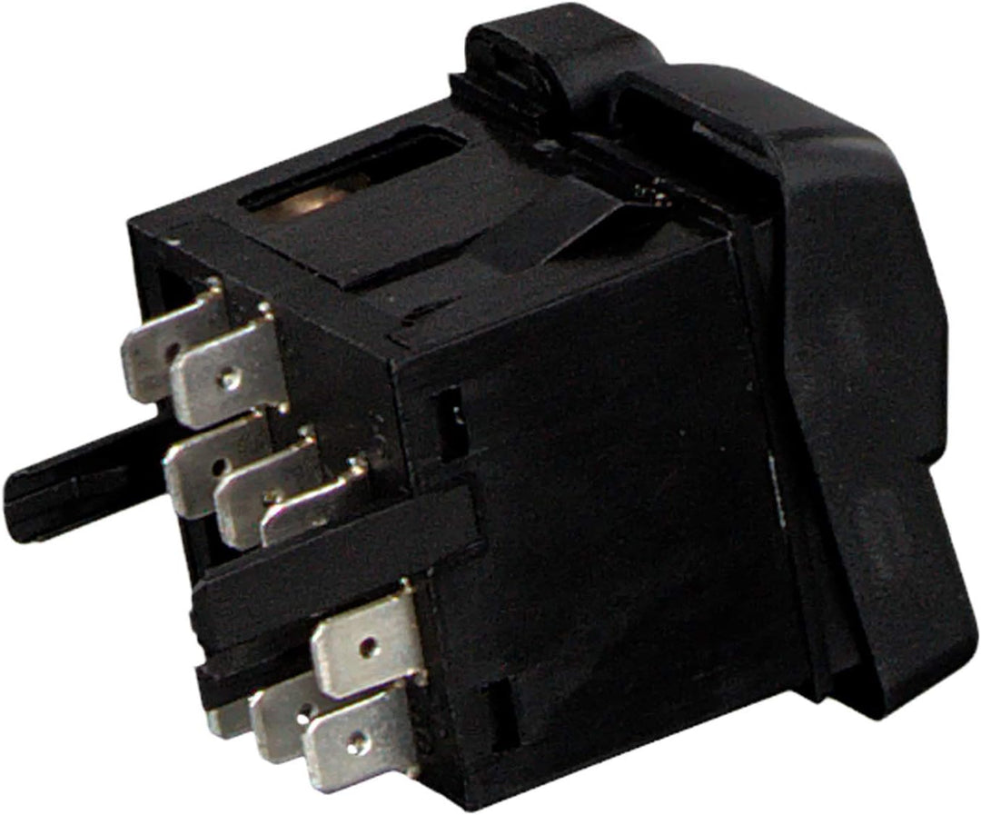 febi bilstein 30950 Lenkstockhebelschalter, 1 Stück & 24786 Lichtschalter für Stand- und Abblendlich