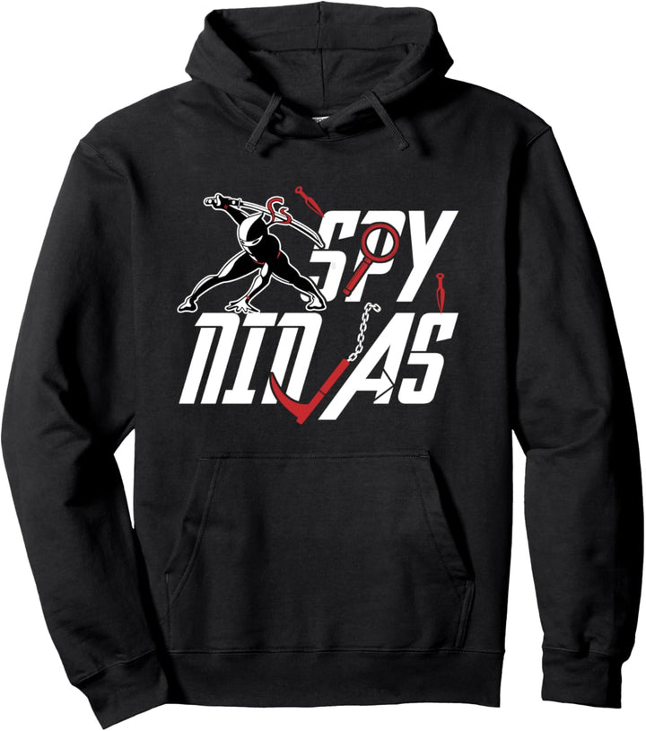 Spy Gaming Ninjas Funny Gamer Gaming Fan Pullover Hoodie