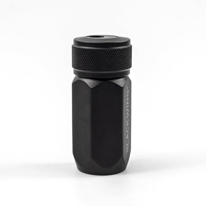 Blackwing One-Step Long Point Spitzer Bleistift Anspitzer einstufig schwarz aus Metall