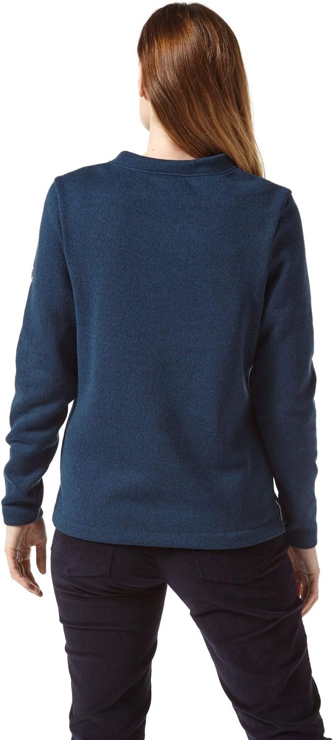 Craghoppers Damen Balmoral Crew Neck Top Rundhalsausschnitt 34 Wildberry Stripe, 34 Wildberry Stripe