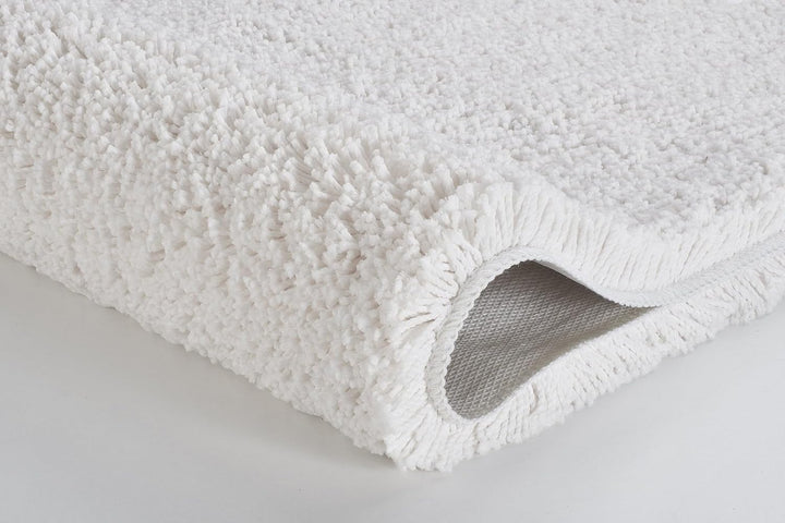 Kleine Wolke Trend Badteppich, Polyester, Weiss, 1 cm cm 60 x 90 cm Weiss, 60 x 90 cm Weiss