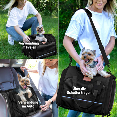 Tragetasche für Hunde Transportbox Hund Hundetasche Kleine Hunde Transportboxen Hundetragetasche Tra