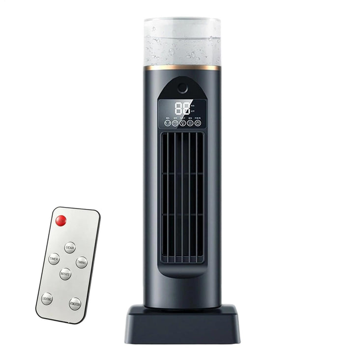 Leiser Ventilator Mit Kühlung | 4-in-1-Turmventilator/Luftbefeuchter/Verdunstungskühler Mit 7-farbig