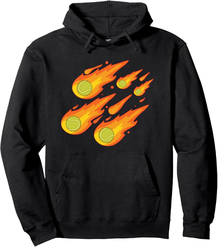 Meteor Rain of Tennis Serves Tennisspieler Pullover Hoodie