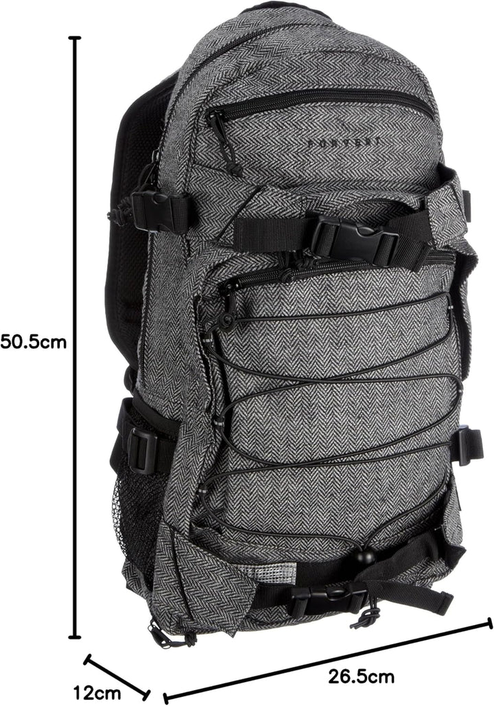 FORVERT Backpack New Louis Flannel-grey, Flannel-grey