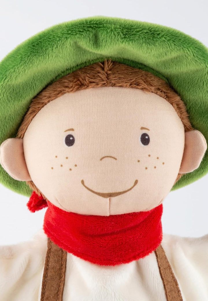 sigikid 43344 Handspielpuppe, beige/Seppl, OneSize, Beige/Seppl