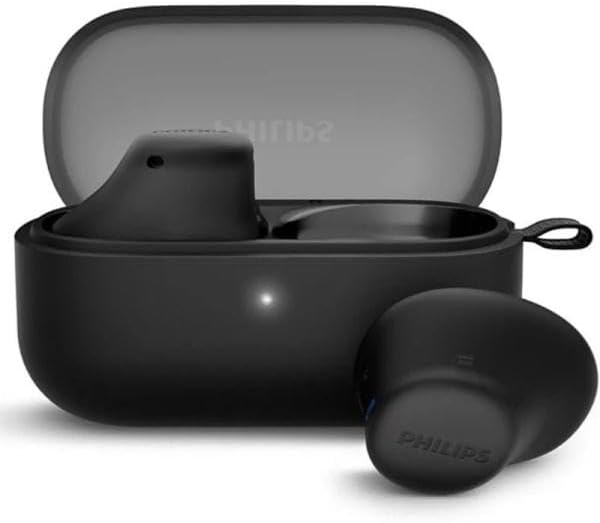 Philips TAT2149BK True Wireless In Ear Bluetooth Headphones - Small Buds. Great Value Natural Sound.
