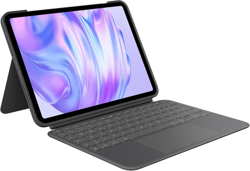 Logitech Combo Touch iPad Pro 11 Zoll (M4) (2024) Tastatur-Case – Abnehmbare Tastatur mit Hintergrun