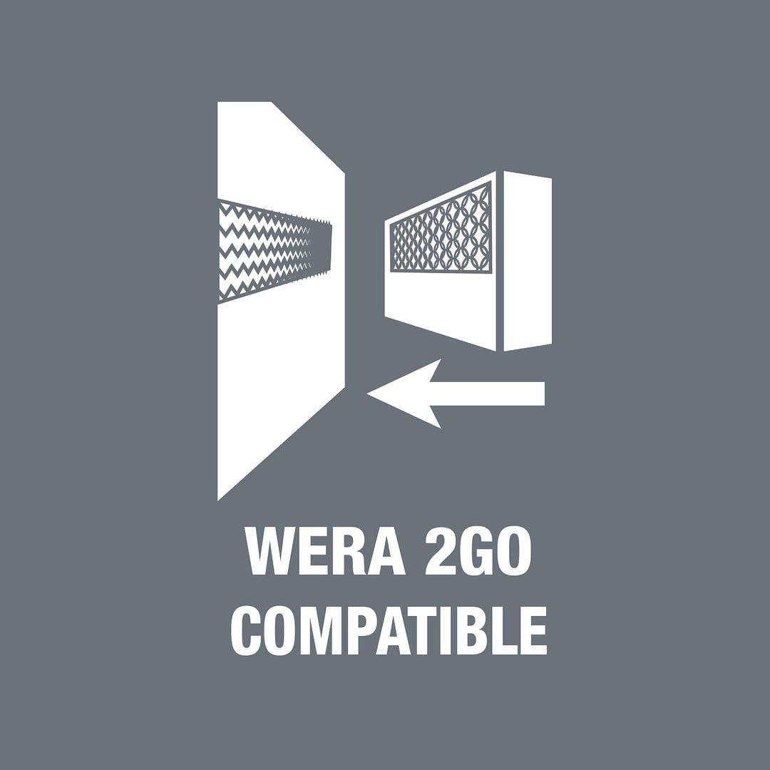 Wera Zyklop Speed-Knarrensatz 8100 SC 6 1/2 Zoll, Antrieb, metrisch, 28-teilig, 05004076001 1/2 Zoll