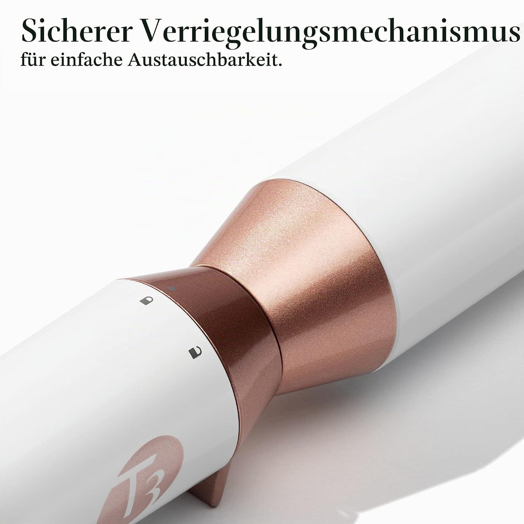 T3 Austauschbare Lockenstab - und Stylingaufsätze Loose Waves Stylingstab, 38 mm, austauschbar, Loos