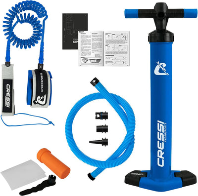 Cressi Isup Complet Set - SUP Board Kit Einfach aufzublasen (weniger als 10 Minuten) Komplett mit al