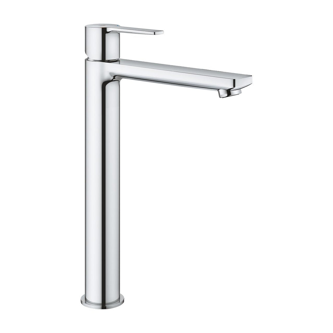 GROHE Lineare - Waschtischarmatur (wassersparend, glatter Körper, Einlochmontage, XL-Size), chrom, 2