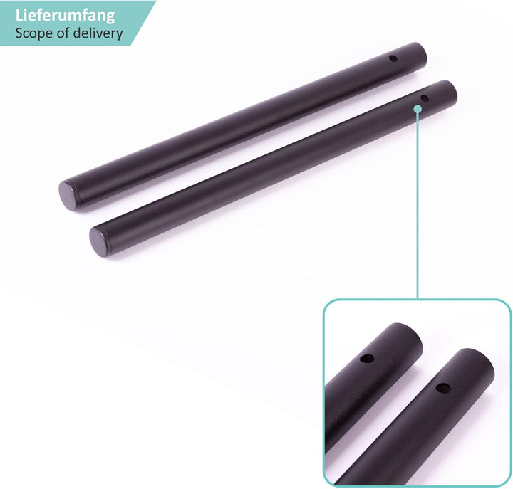 PULLUP & DIP gerade Klimmzugstange als Zubehör/Erweiterung zur Klimmzug und Dip Stange, Klimmzüge, M