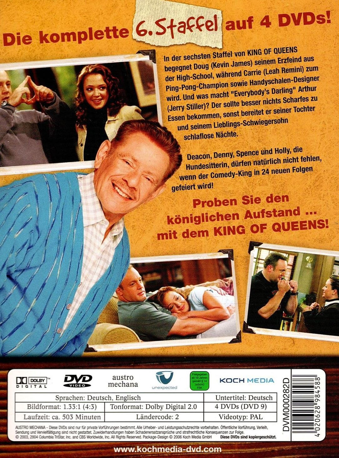 King of Queens - Season 6 [4 DVDs], DVD
