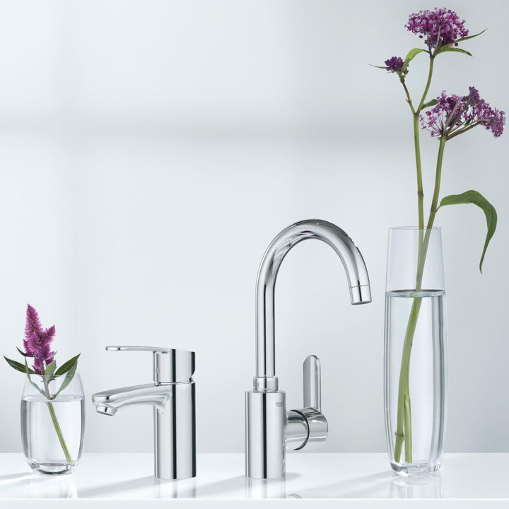 Grohe 3246820E Eurostyle Cosmopolitan, Badarmatur-Einhand-Waschtischbatterie, glatter Körper, EcoJoy