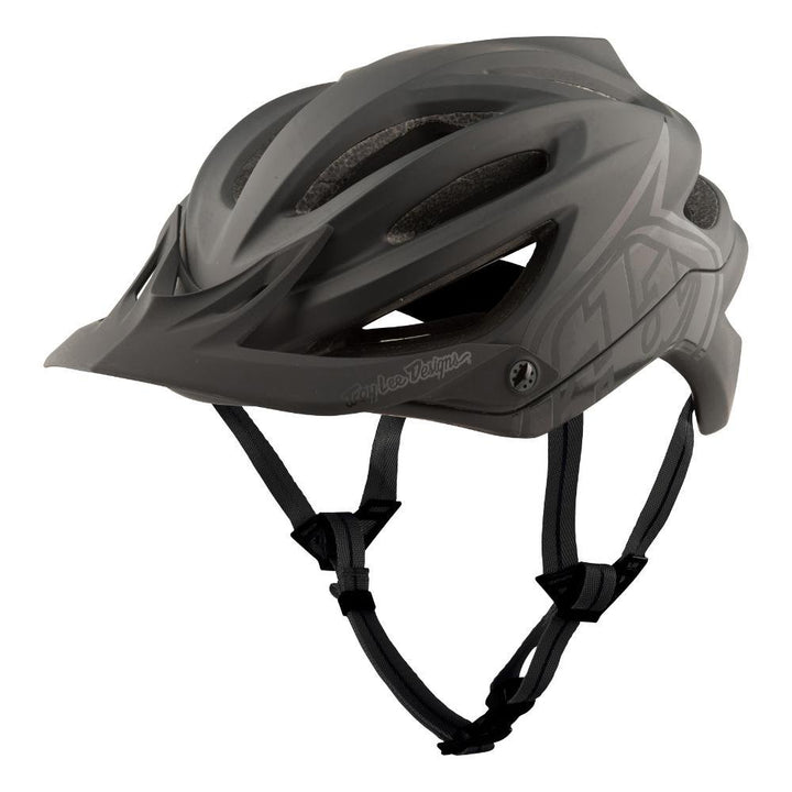 Troy Lee Designs Enduro MTB-Helm A2 MIPS Decoy - Smokey Blau Schwarz S, Schwarz S
