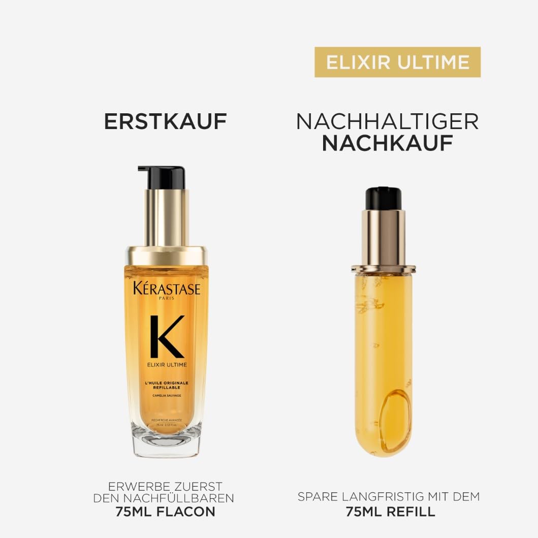 Kérastase Haaröl für trockenes Haar, Pflegend und nährend für mehr Glanz, Hitzeschutz und Anti-Frizz