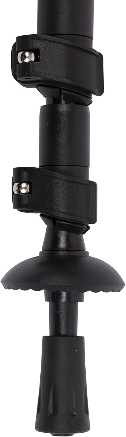 Trespass Wanderstock Qiklock mit 3 Abschnitten, Silver, One Size, UUACMIM30017_SILEACH