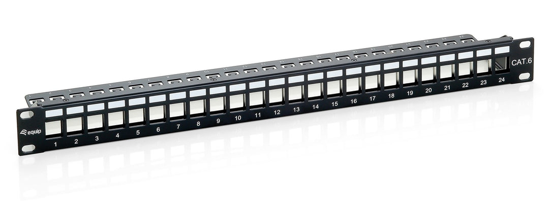 Equip Panel 24P (PATCHPANEL) 1HE OHNE Steckverbinder