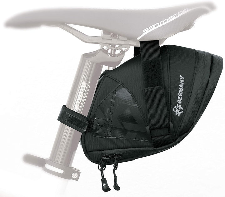SKS GERMANY EXPLORER Fahrradtasche, Fahrradzubehör (Satteltasche aus gummiertem, wasserabweisendem G
