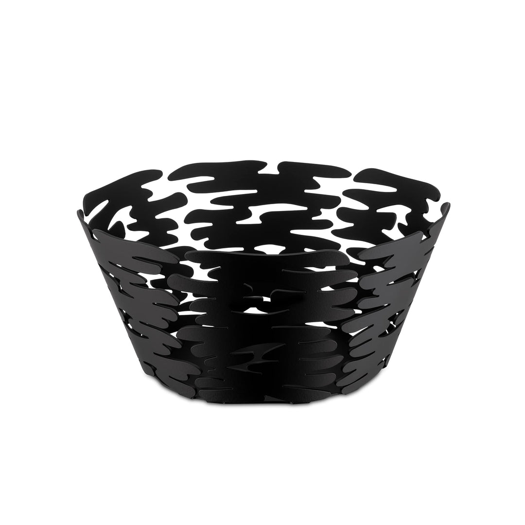 Alessi Barket Rundkorb Ø 21 schwarz, Ø 21 Schwarz
